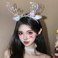 발광 스노우 머리띠